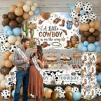 Cowboy Baby Shower Decorations, Wild West Cowboy Rodeo Party Supplies Decor - Image 4