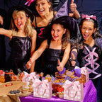 Kolldenn 40 Pcs Pink Halloween Party Favor Bags with Handles,Boo Style - Image 4