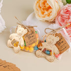 100 Pcs Bear Bottle Opener Keychains for Baby Shower Party Favors - Image 5