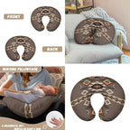 Aztec Geometric Basket Covers Nursing Pillow Cover for Baby Stylish Multi - use Baby Essentials Breathable Washable Stain Resistant and Scratch Resistant - Image 3
