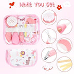 Defresit 13Pcs Baby Shower Gift, Baby Girl Gift Basket - Image 6
