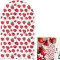 Arch Stretchy Fabric Covers Strawberry Theme Arched Stand Backdrop Covers for Girls Sweet Birthday Parties Baby Shower Favors Decorations Supplies (4x7.2FT Only Cover) by Iydamc