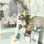 Croblissful One Silly Goose Party Decorations, Sage Green, One Goose - Image 6