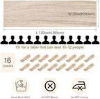16 Pack Beige Cheesecloth Table Runner 35x120 Inch Boho Gauze Cheese Cloth Table Runners, 10 FT Long Rustic Sheer Beige Table Runner for Wedding Bridal Baby Shower Birthday Party Table Decorations - Image 3