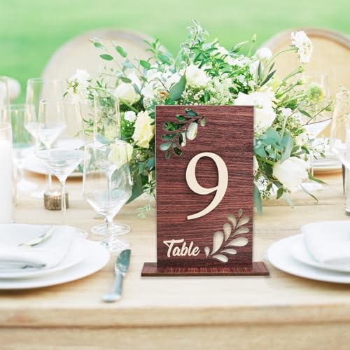 Wedding Table Numbers 1-20 Wooden Table Numbers for Wedding Reception - Image 6