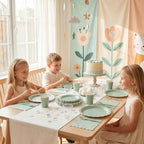 ArtSocket 350 Pack Disposable Party Tableware for 50 Guest, Sage Green - Image 7