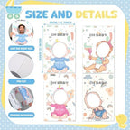 Liitrsh 4 Sets Funny Blindfold Baby Shower Feed Me Baby Shower Games Set - Image 4
