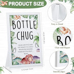 Roowest Bottle Chug Baby Shower Games Favors, Blue, Dinosaur - Image 2