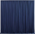 10ft x 7ft Navy Blue Backdrop Curtain for Parties Wedding Wrinkle Free Backdrop Drapes Panels for Baby Shower Gender Reveal Birthday Photo Photography Polyester Fabric Background Decoration by Suppromo