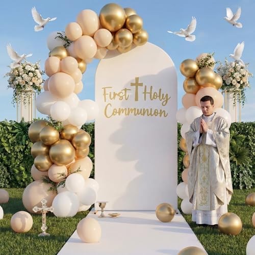 Gilprop 125 Pcs 7.2ft Holy Communion Baptism, Elastic Polyester - Image 6