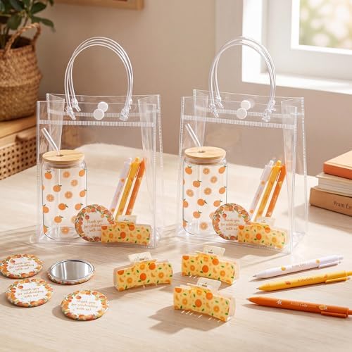 Daifunli 6 Set Orange Cutie Baby Shower Prize Gift for Winner Guest - Image 2