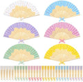 Roowest 36 Pcs Ice Cream Folding Hand Fans Bulk, Pastel Party Decorations by Roowest