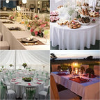 Fokitut 2 Pack Waterproof Rectangle Tablecloth, 60x102 Inch, Stain Resistant and Wrinkle Polyester Table Cloth, Fabric Table Cover for Kitchen Dining, Wedding, Party, Holiday Dinner-Red - Image 6