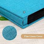 potricher Photo Album 4x6 Photos, 1000 Pockets, Linen Cover, Blue - Image 6