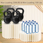 10 Pcs Buffet Risers, Table Food Risers Foldable Cake Display Stands - Image 5