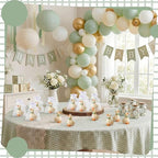 Conelist 16 Sets Silly Goose Party Favors Silly Goose Candle, Green - Image 3