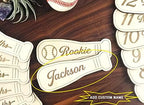 'Rookie' Monthly Baby Milestone Cards - Customizable Milestone Cards - Personalized Baby Name Option - Ideal Baby Gift - Unique Baby Milestone Signs for Photos - Image 3
