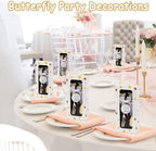 30 Pcs Wedding Forks and Spoon Set, Butterfly Coffee Teaspoon with Gift Box, Wedding Baby Shower Return Gift Tea Party Decoration Souvenir or Bridal Shower Favors for Guests - Image 6