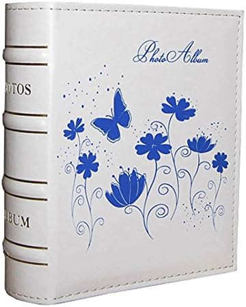 Vintage Pocket Photo Albums for 7 X 5 Inches Prints (Butterfly and Flower) by Unknown