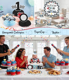 Cocomigo Fast One Birthday Decorations for Boy, Serves 25 Guests - Image 5