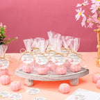 Demissle 40 Pcs Fall Pumpkin Baby Shower Soap Favors Bulk, Pink - Image 4