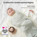 Momcozy Swaddles for Newborns, Quiet Fastener Swaddle for Infant 0-3 Months - Image 3