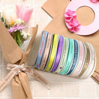 Personalized Ribbon Roll for Gift Wrapping with Text,5/8" Wide Satin Custom Wedding Favors for Guests with Printed Name,Customzied Wrap Fabric Ribbon, Customizable Birthday Baby Shower Party Supplies - Image 6