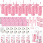Nuogo 12 Sets New Parent Shower Prizes, Pink Color, Bow Style by Nuogo