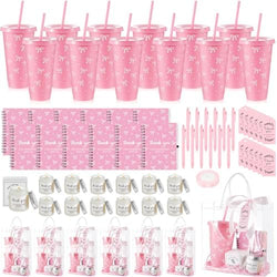 Nuogo 12 Sets New Parent Shower Prizes, Pink Color, Bow Style by Nuogo