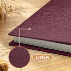 Large Photo Album Self Adhesive Scrapbook Album for 4x6 5x7 8x10 Pictures DIY Photo Book for Wedding, Anniversary, Christmas, Baby Shower, Ideal for Preserving Precious Moments - Image 4