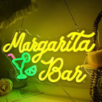 SYLHOME Margarita Bar Led Neon Light Sign Pub Party Backdrop Wall Sign - Image 3