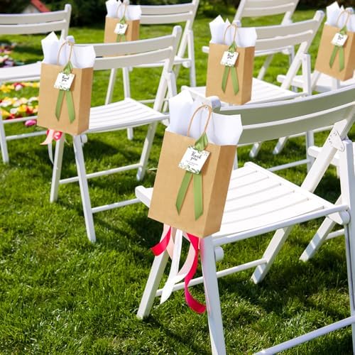Sinload 48 Sets Welcome Bags for Wedding Guests Gift Bags with Handle - Image 5