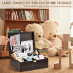 Baby Keepsake Box Wooden with 6 Additional Items - Image 3