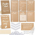 Sherr 424 Pcs Baby Shower Pacifier Hunt Games Kraft Paper by Sherr