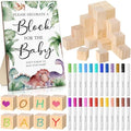 Tatuo 75 Pcs Baby Shower Party Block Games Sign to Decorate,Dinosaur by Tatuo