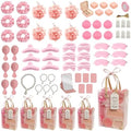 74PCS Jewelry Box Kit Baby Shower Party Favors for Game Winners (Pink) by Unknown