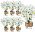 43 Pcs/ 6 Set Daisy Mason Jar Table Centerpiece Mason Jar Vases by Yuxung