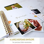 Baby Memory Book, First 5 Years, Woodland Baby Book and Keepsake Journal - Image 4