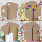 Wokceer Arch Backdrop Cover Nude Brown Arch Cover Stretchy 7.2FT,6.6FT,6FT - Image 5