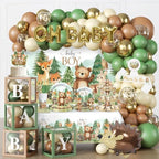 267PCS Fexivo Woodland Baby Shower Decorations Set, Serves 25 Guests by Unknown