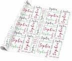AOFUN Personalized Birthday Gifts Wrapping Paper For Boys Custom Wrapping Paper Picture Baby Christmas Wrapping Paper Valentine Gift Wrapping Paper 3 Rolls 58"" x 23"", Style 31 - Image 5