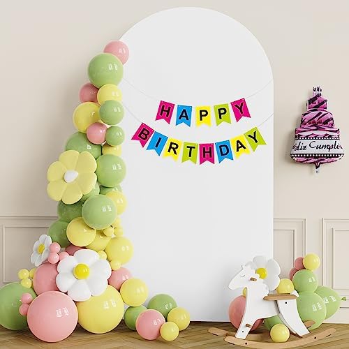 Putros Arch Backdrop Stand and Cover Set, 7.2ft Arch Stand with White Cover - Image 5