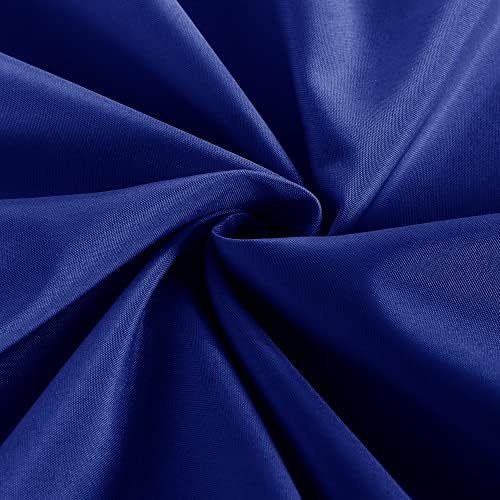 Obstal 2 Pack Table Clothes for 6 Foot Rectangle Tables, Royal Blue - Image 6