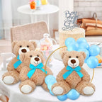 6 Sets Bear Table Centerpieces for Baby Shower Gender Reveal, Blue - Image 5