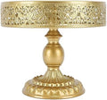 Cake Stands, Vintage Golden Cake Stand Round Dessert Displays Plate for Party Wedding (M) by Aqur2020