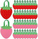 Tranqun 36 Pcs Strawberry Gift Bags with Handle Berry First Party Favors by Tranqun