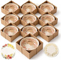 bridal shower gifts for guests 10 Pack Mini Floral Ceramic Dishes 3.9 Inch by Unknown