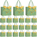 Jetec 45 Pcs Mini Thank You Gift Bag with Handle, Green/gold by Jetec