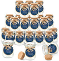 Threlaco 20 Pcs Moon Baby Shower Favor Candle Glass Jar by Threlaco