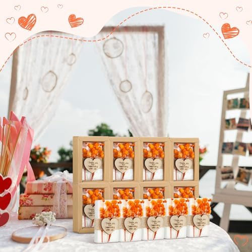 Demissle 30 Pcs Mini Scent Soap Party Favor Baby Shower Favor, orange,novel - Image 6